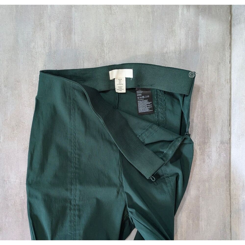 H&M Emerald Green Pants - Zipper Ankle sz. 6